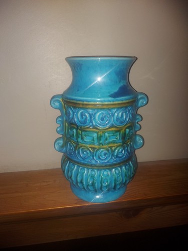 West german pottery vase - west,