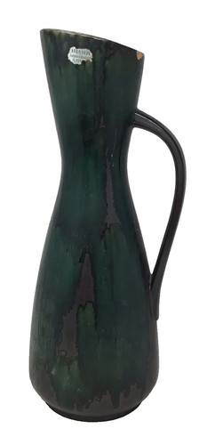 Vintage austrian pottery floor - vintage,
