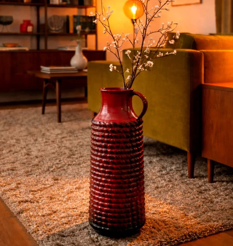 Ceramic floor vase carstens - ceramic,