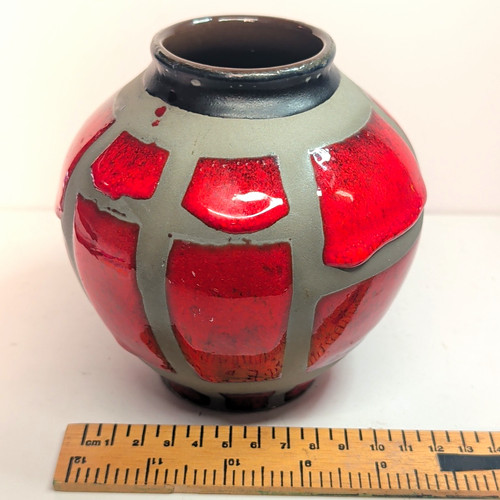 German art pottery vase - art,